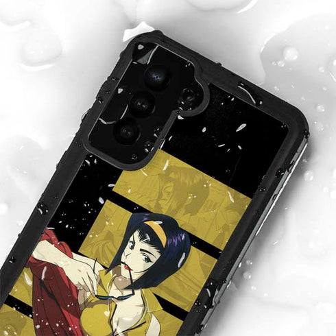 Cowboy Bebop Faye Galaxy S24 Plus Waterproof Case